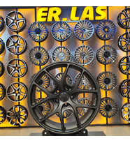 4 Adet R1-229 9*18 5*112 ET40 73,1 MAT BLACK JANT (Takım)