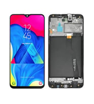 Samsung Galaxy M10 M105F ile Uyumlu Oled Ekran Dokunmatik Çıtalı (Siyah)