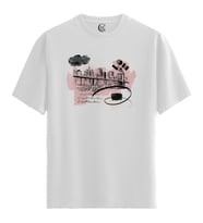 Urban Echo - %100 Pamuklu Erkek Beyaz Tişört - Premium Quality