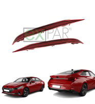 HYUNDAI ELANTRA ARKA TAMPON REFLEKTÖRÜ SOL TARAF 2020 - 2022 ELENTRA KEDİ GÖZÜ