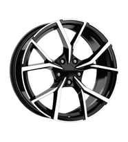 AKD-ADY917-04 7.5x17" 5x112 ET40 57.1 Black Diamond 17 İnç Jant Takımı (4 Adet)