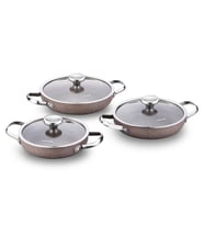 KORKMAZ A2920 BROWNİ 6 PARÇA OMLET SET
