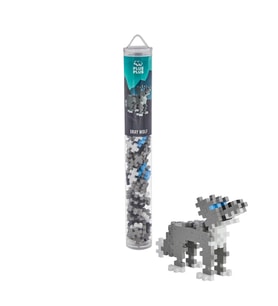 PLUS-PLUS WOLF / 100 PCS TUBE