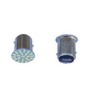 12V 21*5 Çift Duyu Şaşı Tırnak 22 Led Beyaz Çakar Ampül 1016 2 Li Set