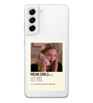 Samsung Galaxy S22 Uyumlu Mean Girls Tasarımlı Şeffaf Telefon Kılıfı