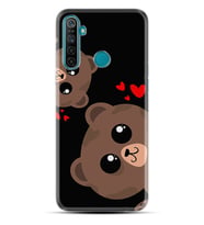Realme 5i 5 Pro 6i 7 Pro 8 Kılıf Desemli Silikon Love Animals 1780