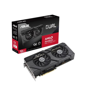 Asus RX 7700 XT Dual OC Edition DUAL-RX7700XT-O12G 192 Bit GDDR6 12 GB Ekran Kartı Teşhir