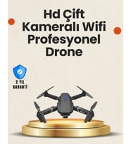 Yükseklik Sabitlemeli Katlanabilir Drone 1080p 4k Kamera Seçenekli