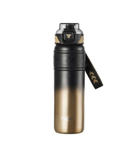 VAGONLİFE T2025 TKK PİPETLİ / PİPETSİZ KULLANIM ÇELİK TERMOS 900ML ALTIN (GOLDEN)