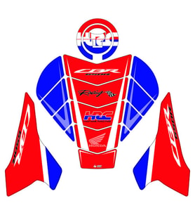 Grippatch Honda CBR650R (2025) Uyumlu 18 Parça Renkli Tank Pad Seti GC41-3