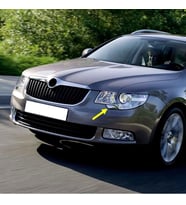 Skoda Superb MK2 2009-2013 Far Yıkama Kapağı Krom Sol Ön 3T0955109A