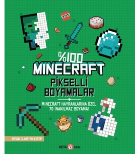%100 Minecraft Pikselli Boyamalar