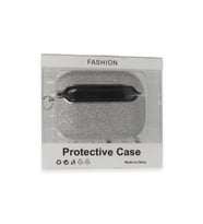 Apple Airpods Pro (1.nesil) Spell Simli Kılıf - Gümüş