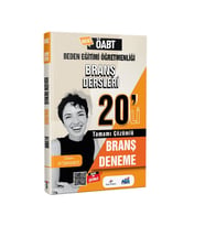 2026 Meb Ags ÖABT Beden Eğitimi Branş Dersleri Tamamı PDF Çözümlü 20 li Branş Deneme Dizgi Kitap