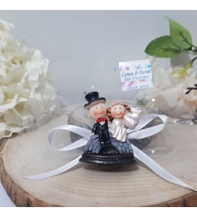 30 Adet Köprüde Gelin Damat Nikah Şekeri-
