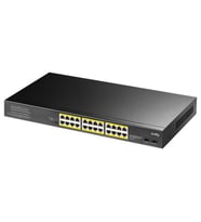 Cudy Gs1028Ps2 24 Port 10/100/1000 Yönetilemez 2 Sfp (1Gb) Rack Mount (24 Port Poe+) 300W Switch