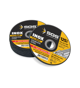 SGS INOX KESİCİ 125MM x 1.0MM x 22MM SGS2153 (10 Adet)