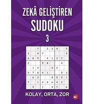 Zeka Geliştiren Sudoku 3 - Kolay - Orta - Zor