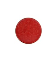 Porland Christina Kırmızı Düz Tabak 21cm (Karışık)