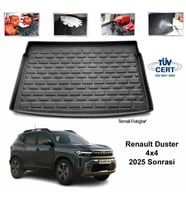 Renault Duster 4x4 Bagaj Havuzu Paspası 2025 Sonrası