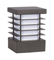 AVONNI BSU-68270-BSY-M4 Siyah Boyalı Dış Mekan Aydınlatma E27 Metal Pleksi 22x22cm