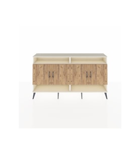 Arges Konsol 6 Raflı 4 Kapaklı 176x30x99 Aytaşı-Çam/Aytaşı