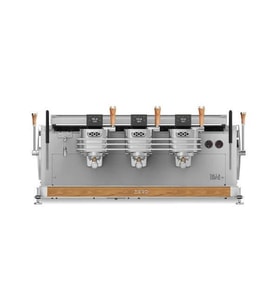 Dalla Corte ZERO-3-WO Zero Barista (3 Gruplu) Kahve Makinesi, Beyaz Meşe