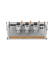 Dalla Corte ZERO-3-WO Zero Barista (3 Gruplu) Kahve Makinesi, Beyaz Meşe