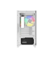GAMEBOOSTER 600W GB-M6001W 4-Rainbow Fanlı Gaming Mid-Tower PC Kasası Beyaz