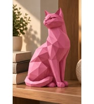 Asil Kedi Dekoratif Biblo