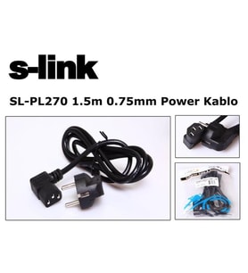 S-link SL-PL270 1.5mt 0.75mm L Power Elektrik Kablosu