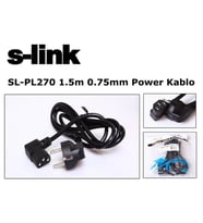 S-link SL-PL270 1.5mt 0.75mm L Power Elektrik Kablosu