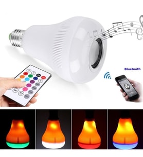 Buffer Kumandalı Bluetooth Hoparlör Ampul LD-37