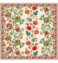 Sura İpek - 90X90 -2400 (Kiremit)