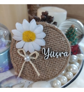 Söz-Nişan-Nikah-Kına-Bebek Hediyelik Hasır Magnet
