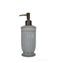 Home Ev Lotion Dispenser Sıvı Sabunluk Mavi Yükseklik 19cm, Üstten 8cm, Alt taban 6cm