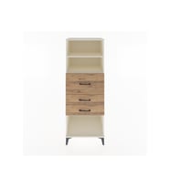 Hyperion Dolap 2 Raflı 3 Çekmeceli 60x44x163 Aytaşı-Çam