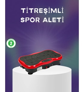 Evde Fitness İçin Titreşimli Plate Spor Platformu