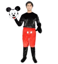 Yetişkin Mickey Mouse Kostümü
