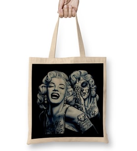 Marilyn Monroe Bez Çanta Uzun Saplı