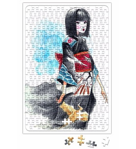 Kokeshi Puzzle 240 Parça Yapboz