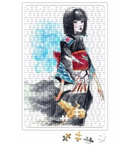 Kokeshi Puzzle 240 Parça Yapboz
