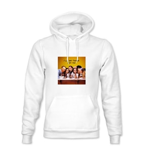 I’ll Be There For You Hoodie (Kapüşonlu) (Beyaz)
