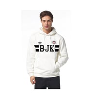 Beşiktaş Orjinal Kapüşonlu Beyaz Sweatshirt