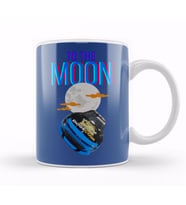 TO THE MOON DOGECAR Dogecoin Crypto Logo Merch Kupa Bardak Porselen