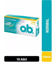 O.B. Comfort Tampon Normal 16'lı