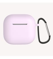 Apple Airpods 4 Uyumlu Zore Standart Silikon Kılıf (Lila)