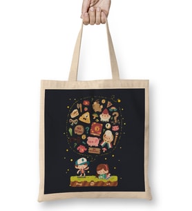 Gravity Falls Late Night Stories Bez Çanta Uzun Saplı