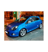 opel corsa d 2 kapı uyumlu plastik boyasız yan marşbiyel