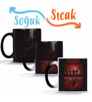 Stranger Things 04 Sihirli Kupa Bardak Porselen